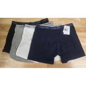 Calvin Klein Boys Underwear 4 Pack Boxer Brief Mulit assorted Pack X-Large